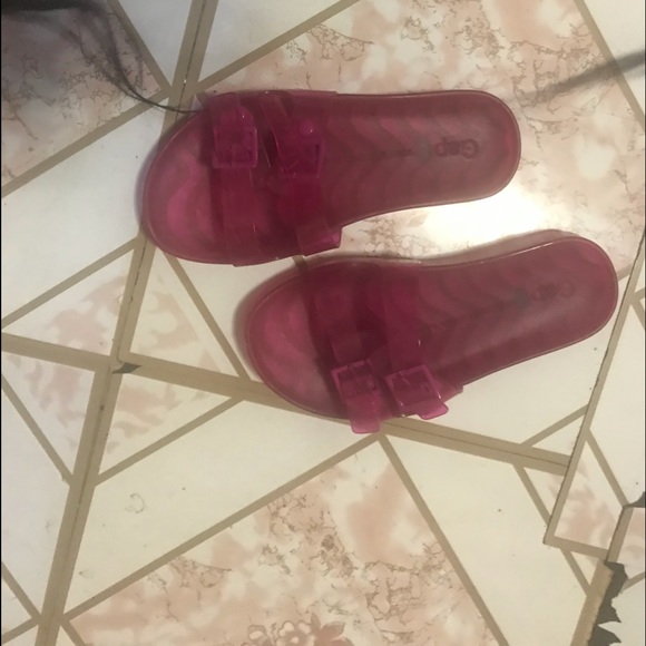 Gap pink sandals sz 11/12 - Picture 2 of 4